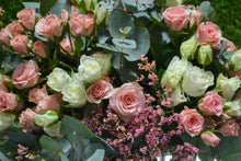 Cargar imagen en el visor de la galería, Ramo tonos rosáceos y blancos