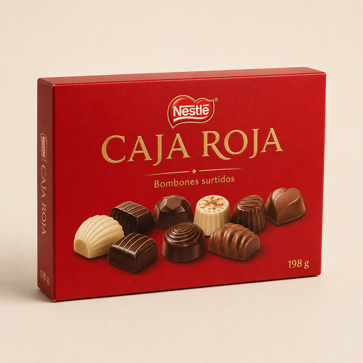 Bombones surtidos Nestlé Caja Roja de 198 g